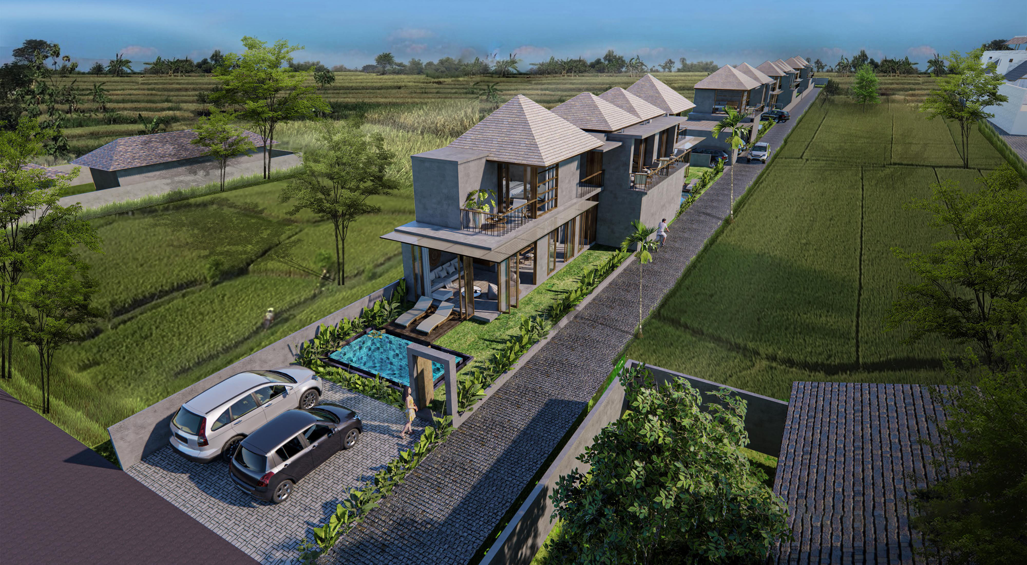 Kompleks Villa Kaiangan de Magi Bali, Villa di Cemagi, Villa di Canggu